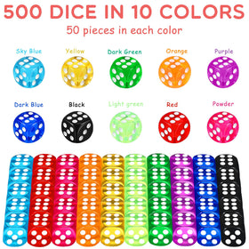 Simgoing vibrant dice palette enhances visual gameplay