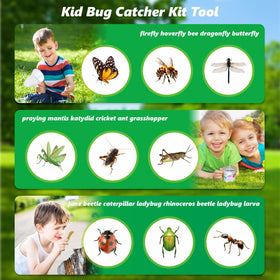 SIMPLIPLAY insect storage jar with lid for safe capture and release