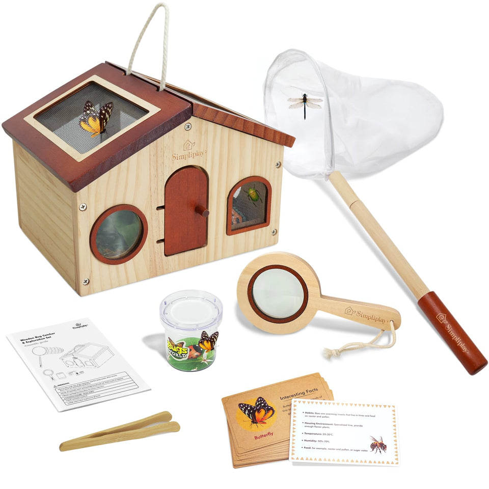 SIMPLIPLAY Kids Explorer Kit bug habitat for hands-on observation outdoors