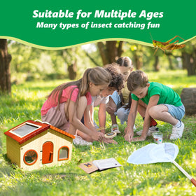 SIMPLIPLAY Kids Explorer Kit triple magnifier for close-up bug viewing