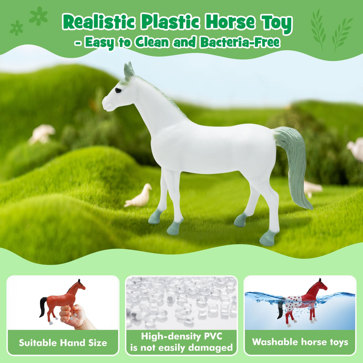 SIMPLIPLAY name stickers for ponies, inviting kids to personalize their pony.