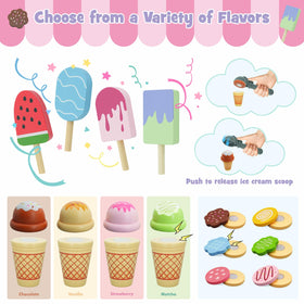 SIMPLIPLAY reusable menu card guides pretend orders and transactions.