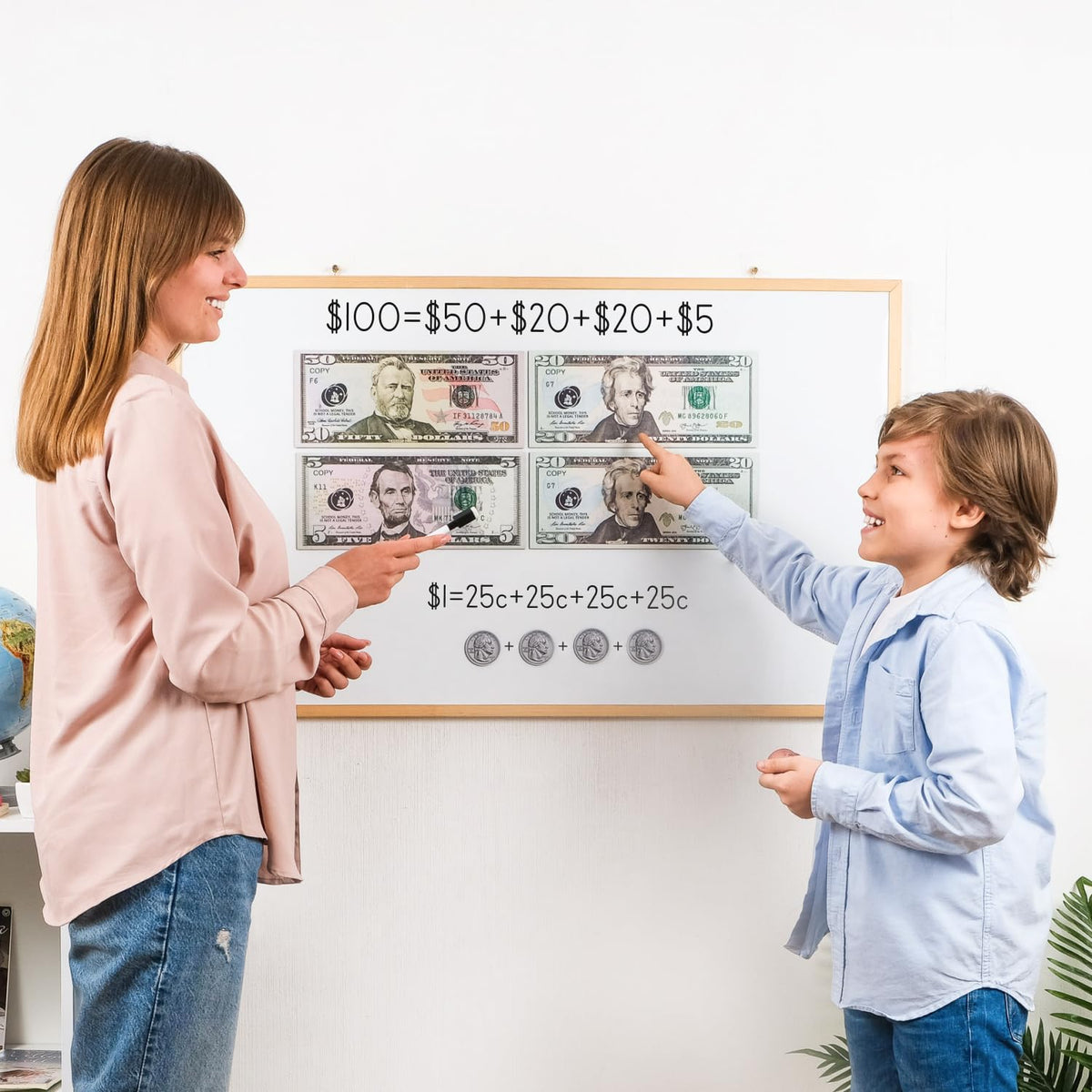 Simply Magic gift-ready money set for teachers and home learning.