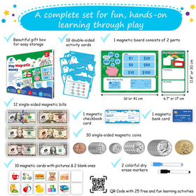 Simply Magic activity cards support guided money lessons and interactive learning