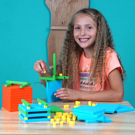 Simply Magic hundreds flats visualize hundreds for clear counting and regrouping.