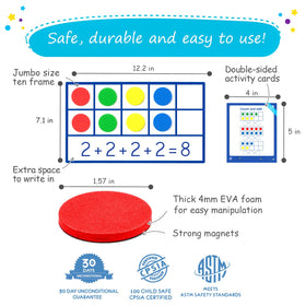 Simply Magic dry erase markers for reusable practice and quick feedback