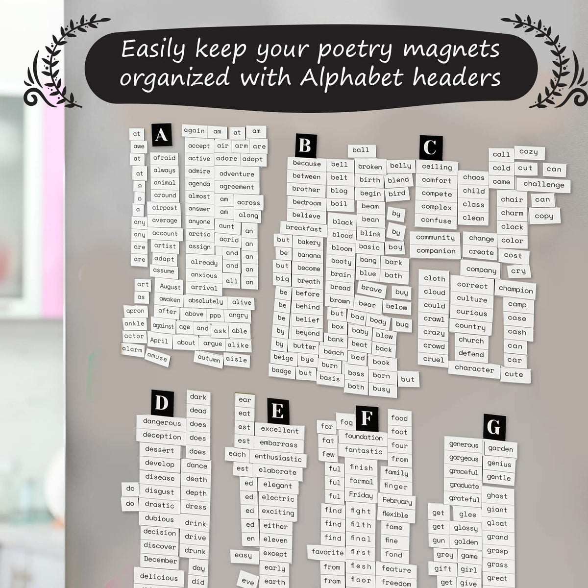 Simply Magic eco-friendly gift magnets reusable and writeable surface friendly