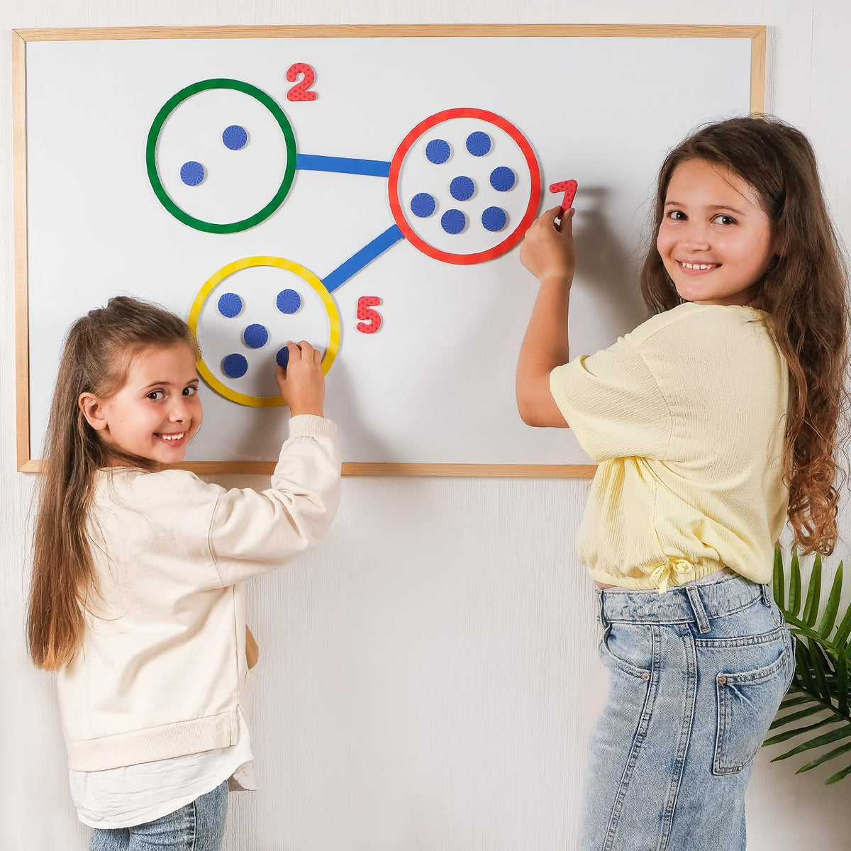 Simply Magic magnetic numbers 0–9 clearly engage visual learners during practice