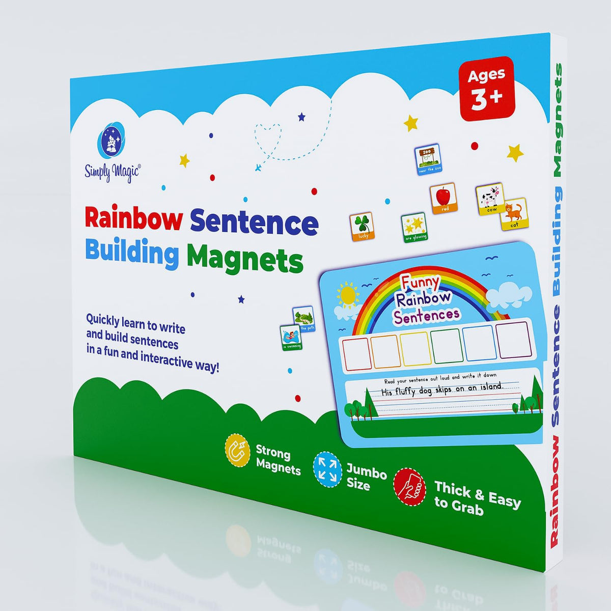 Simply Magic gift-ready packaging for families and teachers.