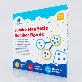 Simply Magic safe, durable magnets with foam backing withstand daily classroom use.