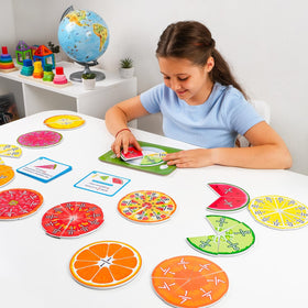 Simply Magic fraction magnets provide strong, visual demonstrations.