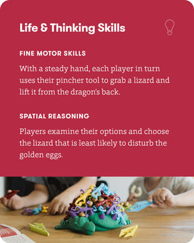 SimplyFun Dreaming Dragon players 2-4 illustrating family-friendly competition