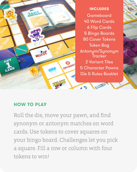 SimplyFun Is or Isn’t pawns show player movement during turns.