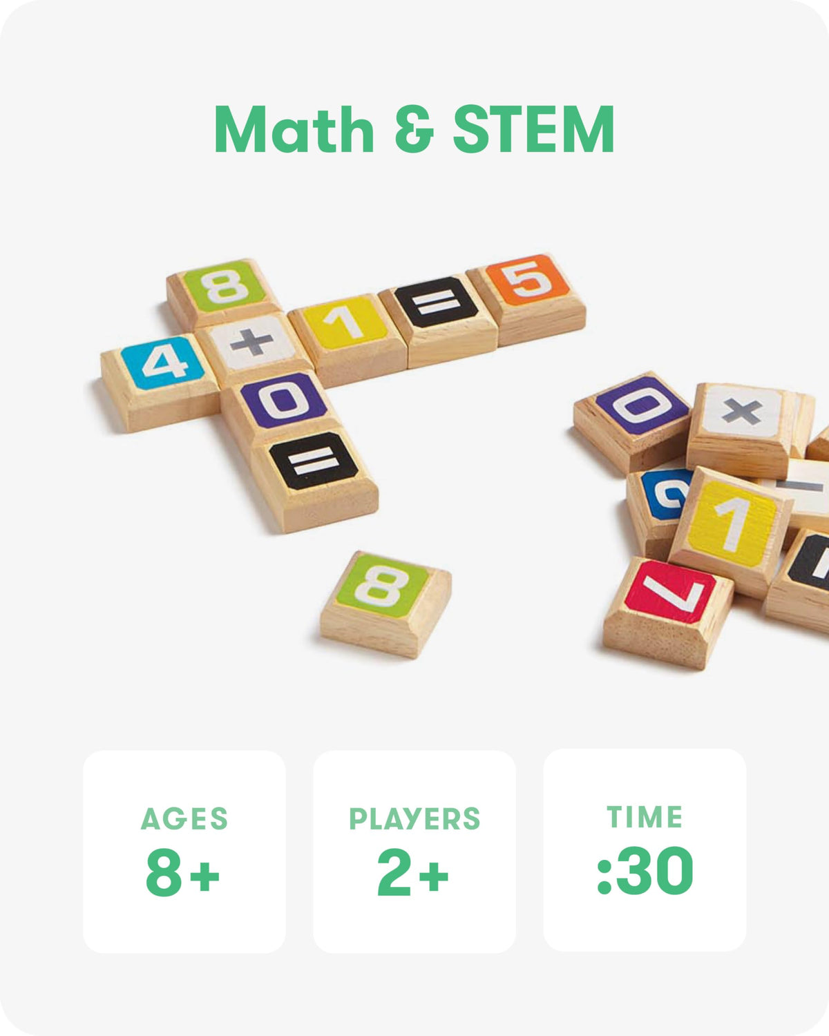 SimplyFun Sumology players taking turns placing valid equations.