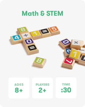 SimplyFun Sumology players taking turns placing valid equations.