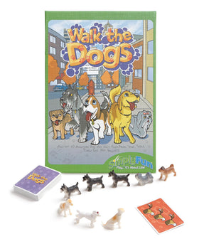SimplyFun Walk the Dogs box cover image for family math fun