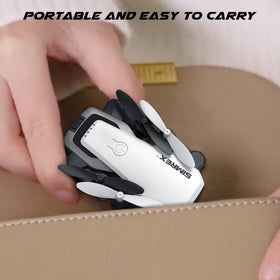 SIMREX drone two batteries extend flight time up to 18 minutes.