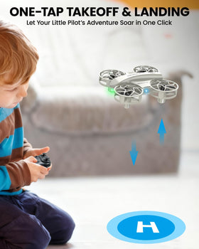 SIMREX mini drone in headless mode simplifies directional control for beginners