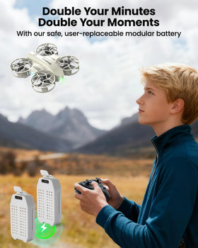 SIMREX mini drone safety features help prevent crashes and protect motors