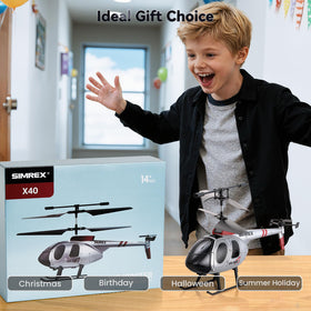 SIMREX RC helicopter gift-ready packaging for a ready-to-give present.