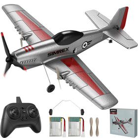 SIMREX RC Plane beginner-stable-flight helps new pilots gain confidence.