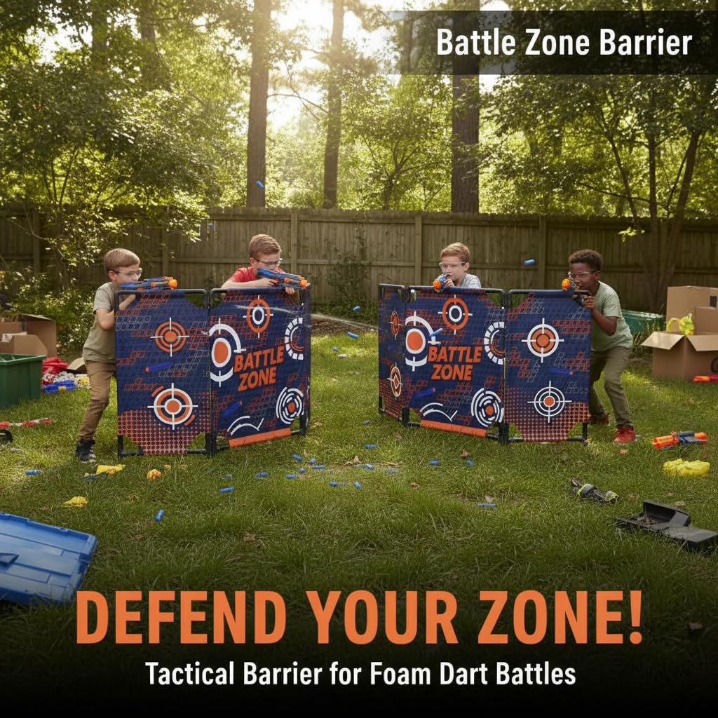 SINCOLINE foldable battle obstacle in action provides quick setup and easy storage after play.