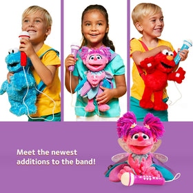 Sesame Street friends join Abby Cadabby for imaginative musical play.