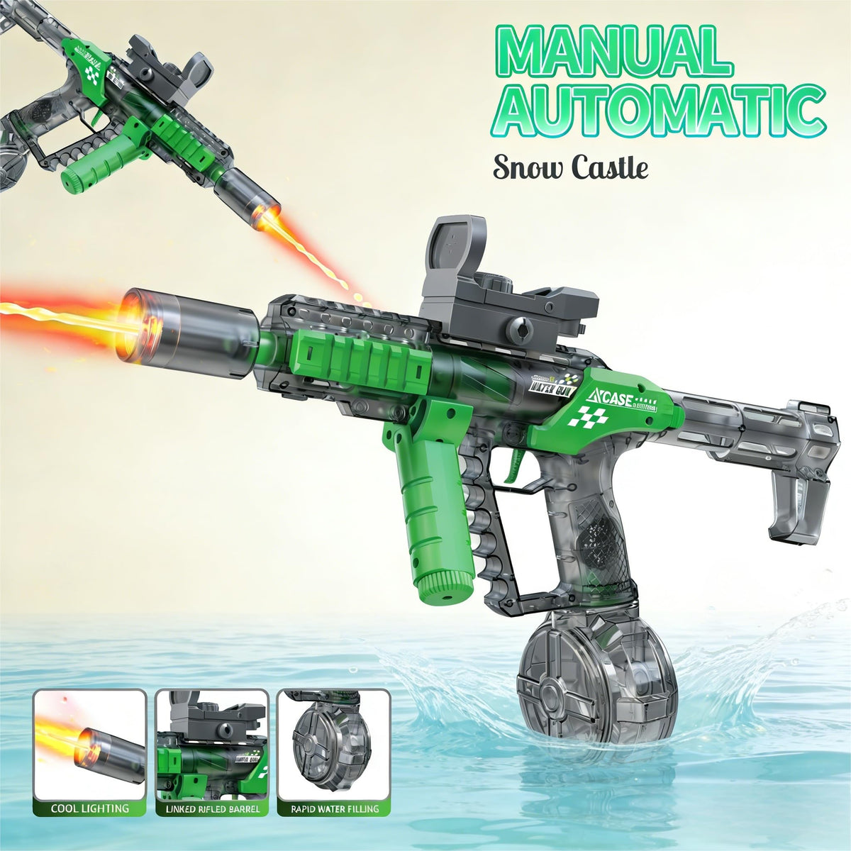 SiniReta 32ft range enables precise targets in any setting.