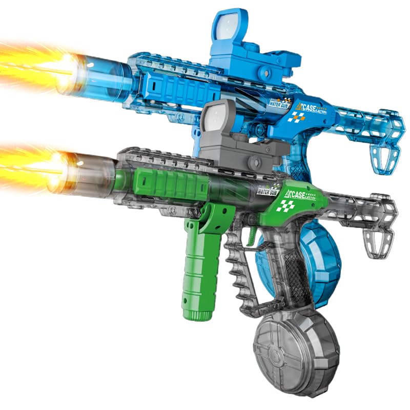 SiniReta electric water gun with light-up design for vibrant pool battles.