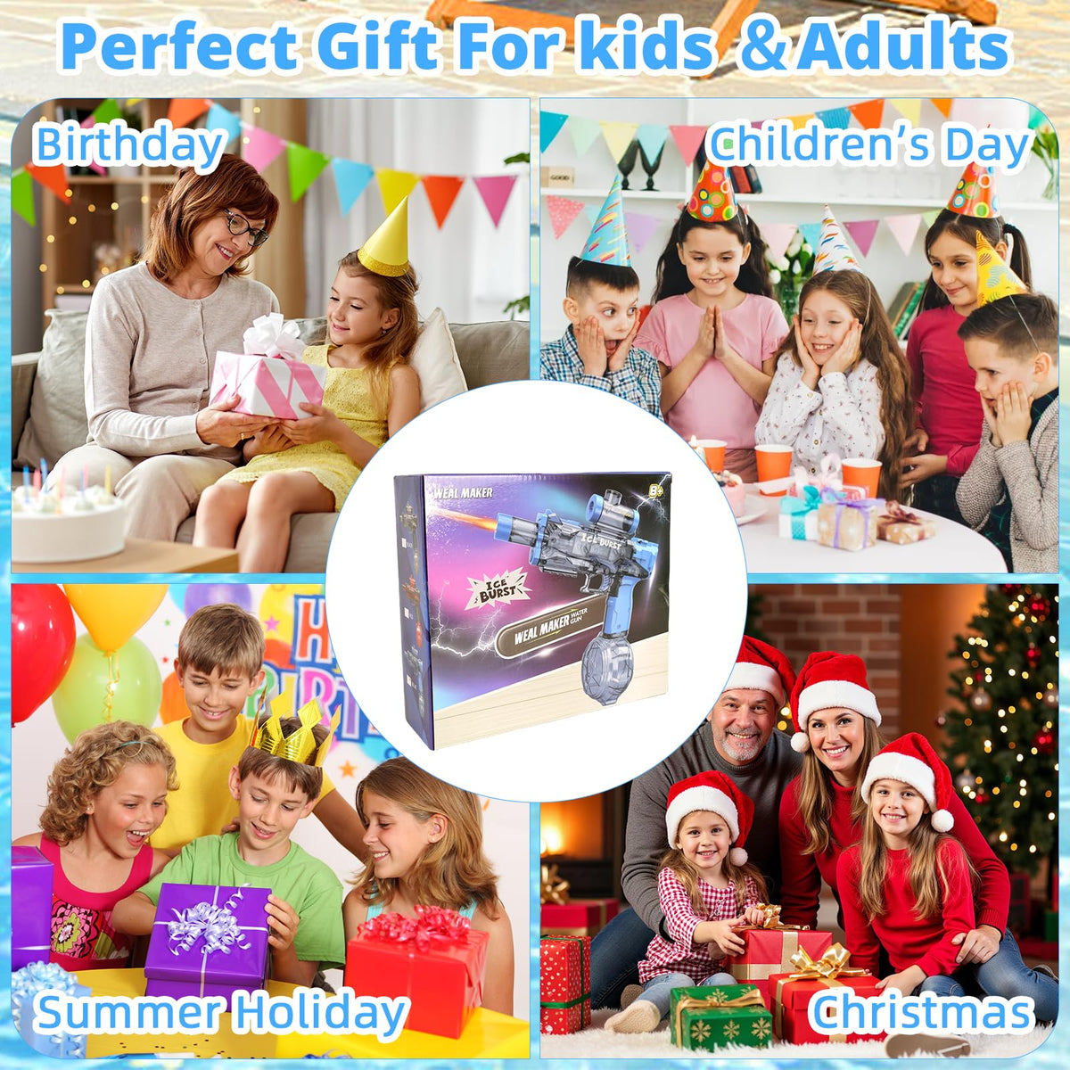 SiniReta water gun suitable for kids and adults alike.