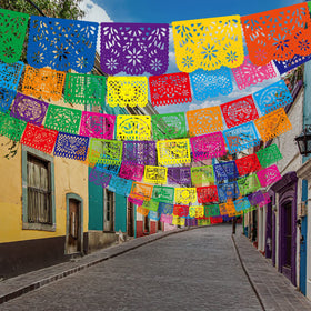 Sinmoe mexican theme party banners brighten any venue