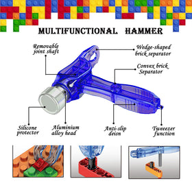 SIOYTOER multifunctional hammer with silicone head protecting bricks