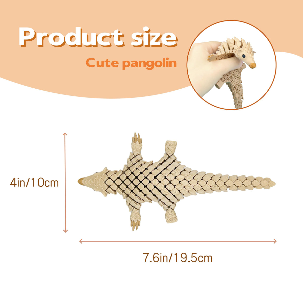SIPWATE pangolin as a desk toy adding whimsy and focus during work.