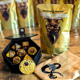 Sirius Dice Gold Edition ability coin gleams for strategic D&D play