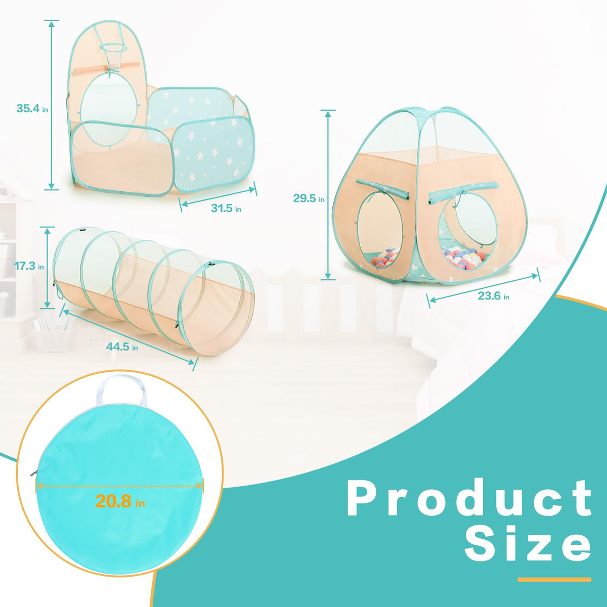SISTICKER breathable mesh panels help parents monitor little explorers safely