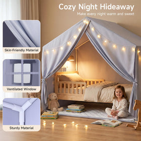 SISTICKER play tent uses safe non-toxic materials with breathable fabric