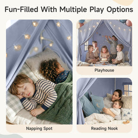 SISTICKER play tent star lights create a magical storytelling atmosphere