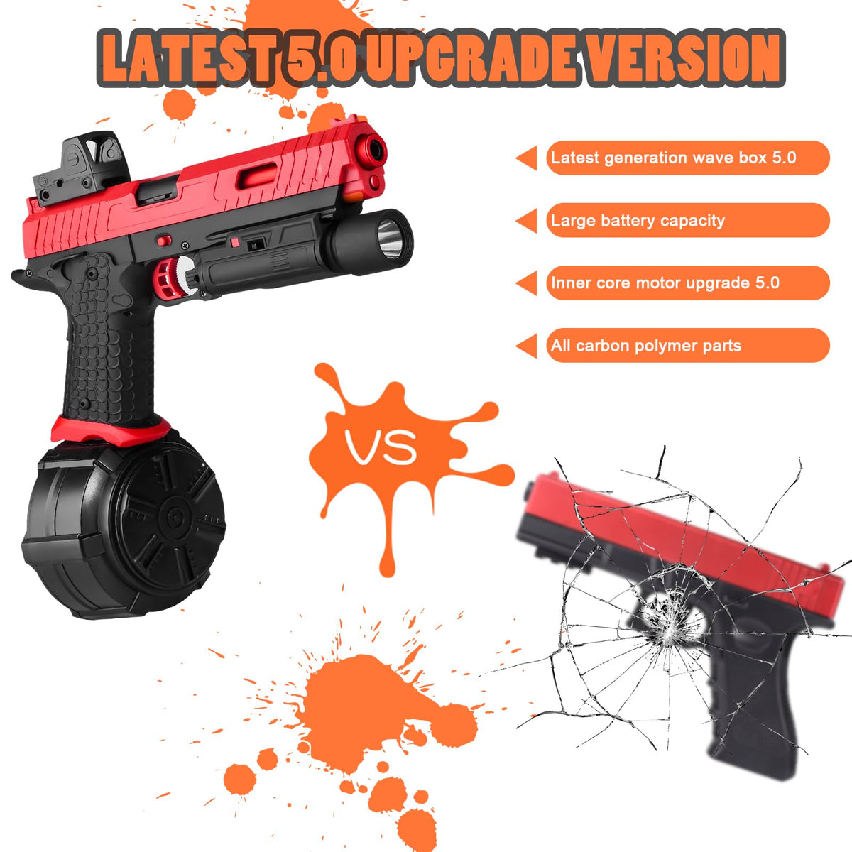 SitertCF X5 gearbox upgrade showing smoother operation and fewer jams