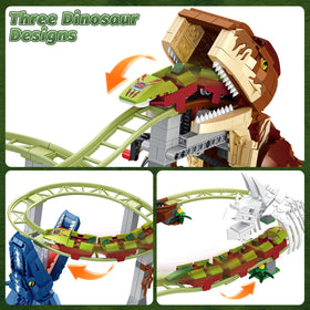 Sitodier coaster track assembly shows sturdy, long-lasting construction