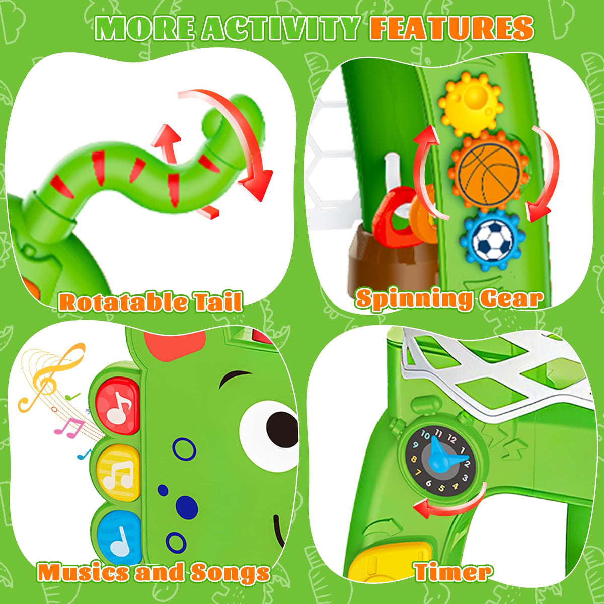 Sitodier dinosaur toy packaging makes a delightful gift for toddlers.