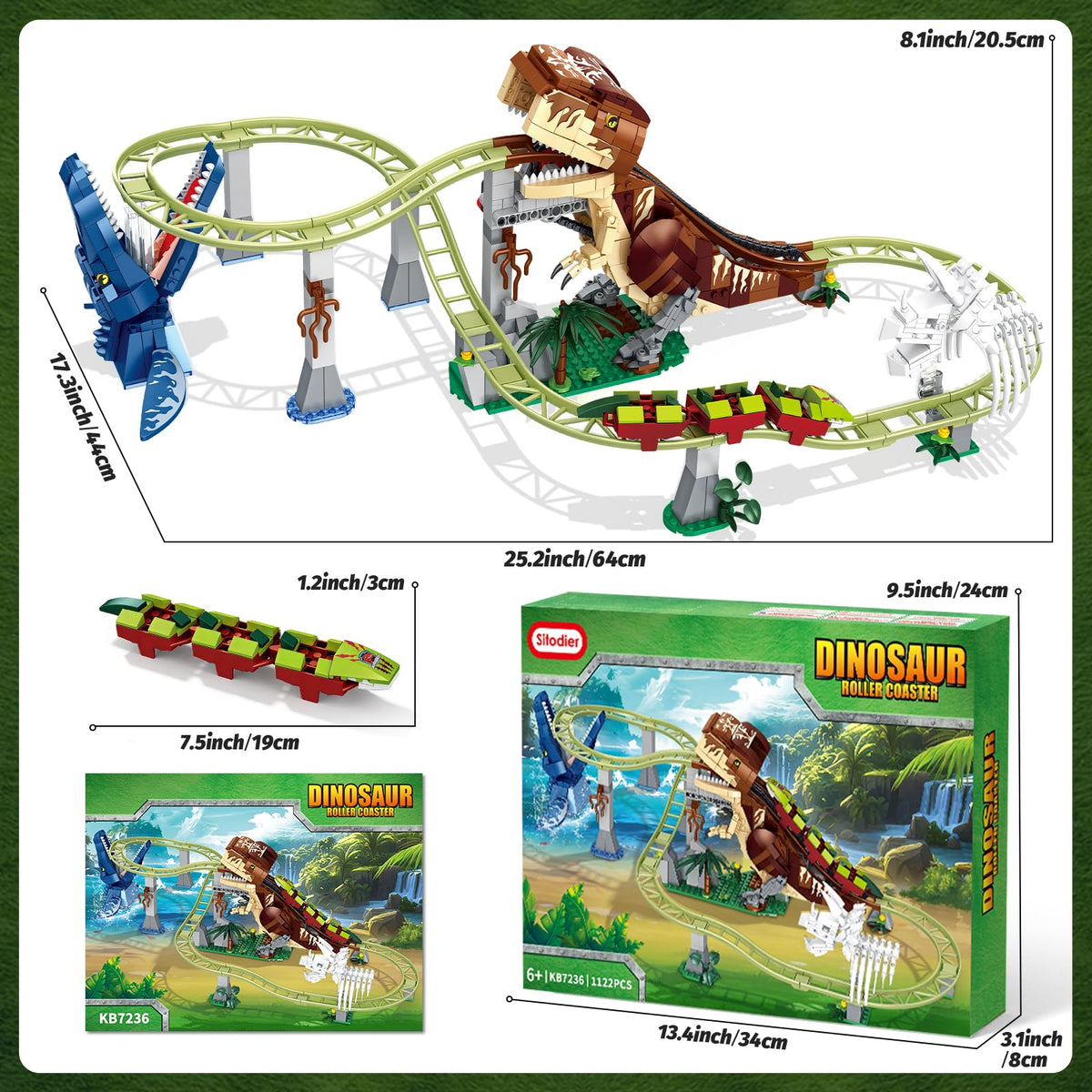 Sitodier gift for dinosaur lovers, ideal for birthdays or holidays