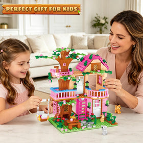 Sitodier treehouse garden adventure invites indoor forest themed exploration.