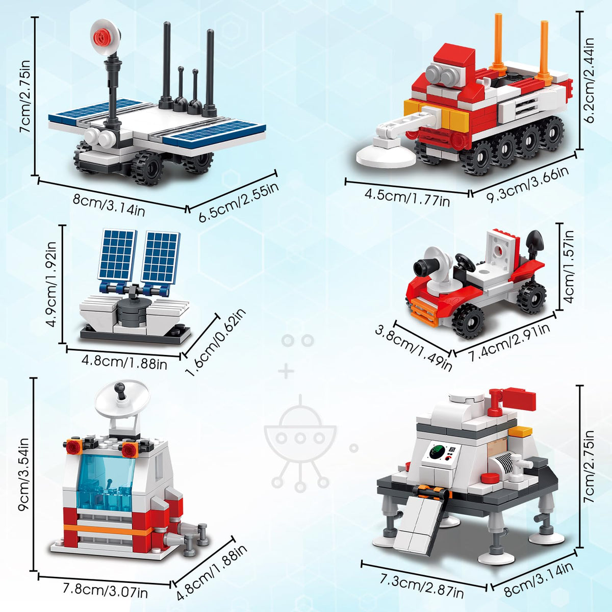 Sitodier bricks compatible with major brands for versatile model building