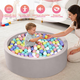 SIUUHOVS ball pit with a practical zipper design for easy cleaning.