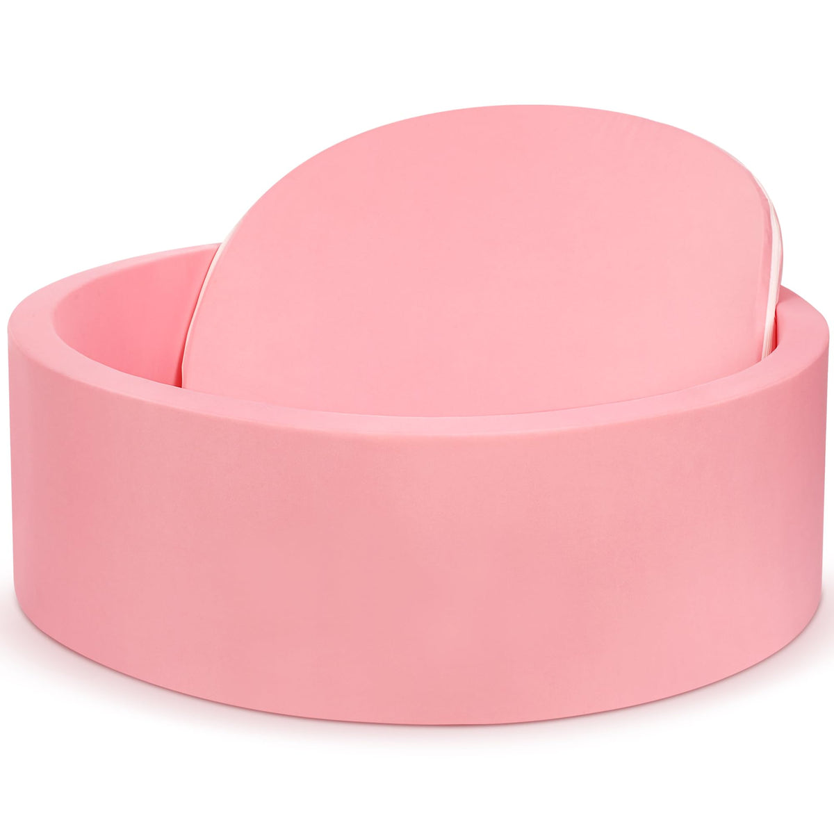 SIUUHOVS foam baby ball pit with 35.4-inch diameter for safe indoor play.