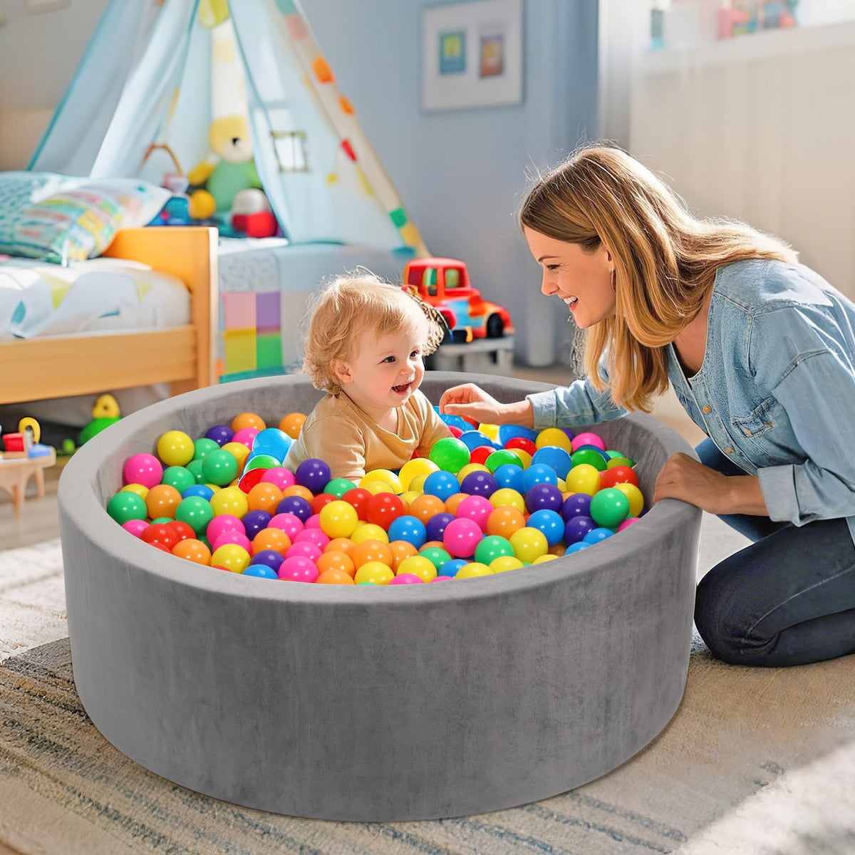 SIUUHOVS gift-ready ball pit ideal for toddlers and parties