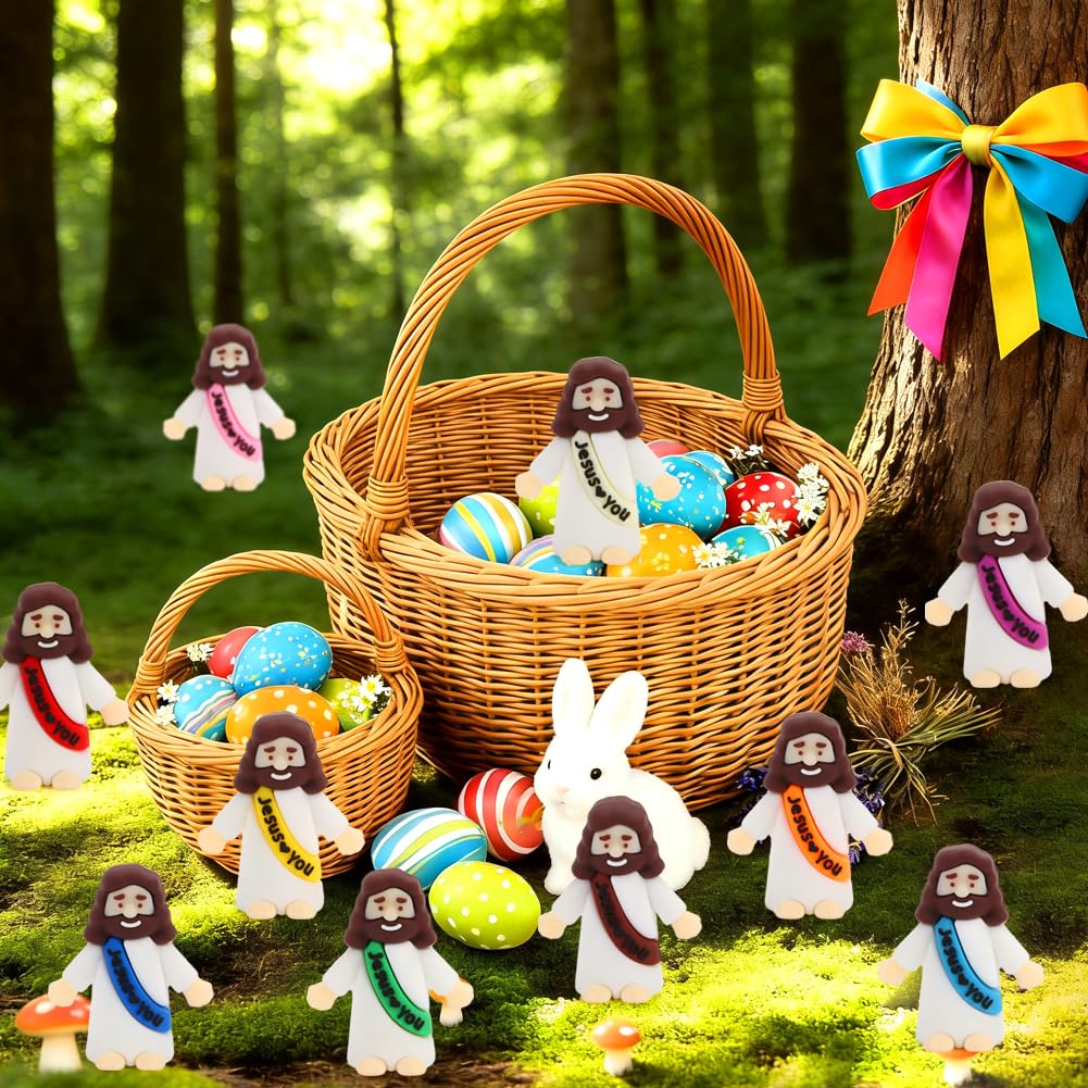 Siwarm PVC mini Jesus figurines offer reliable durability for daily classroom use