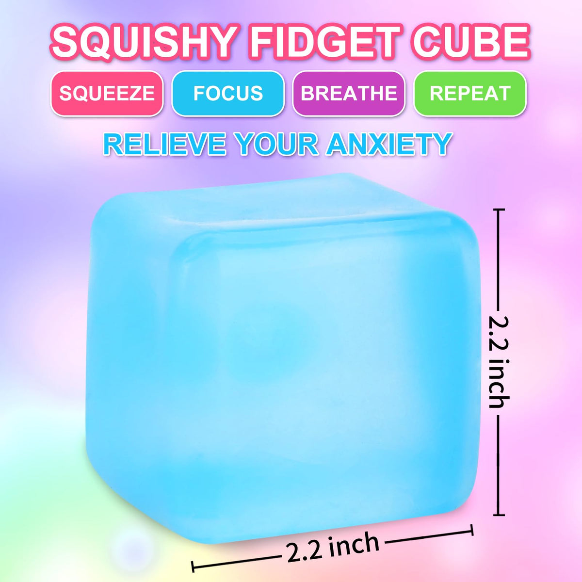 Siwarm Stress Cubes on a desk show a discreet fidget option