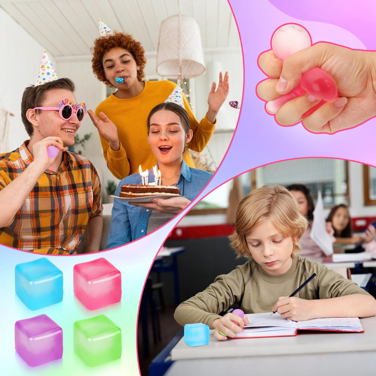 Siwarm Stress Cubes are compact and easy to carry for travel