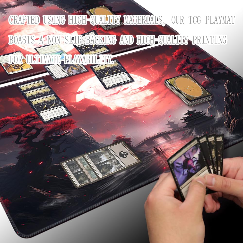 SIXTORE mat's tactile texture enhances grip during shuffles.